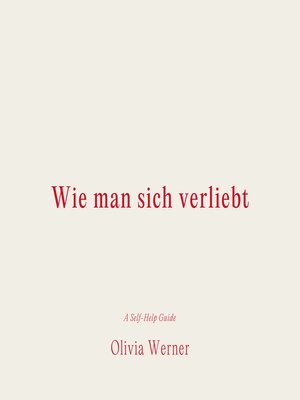 cover image of Wie man sich verliebt